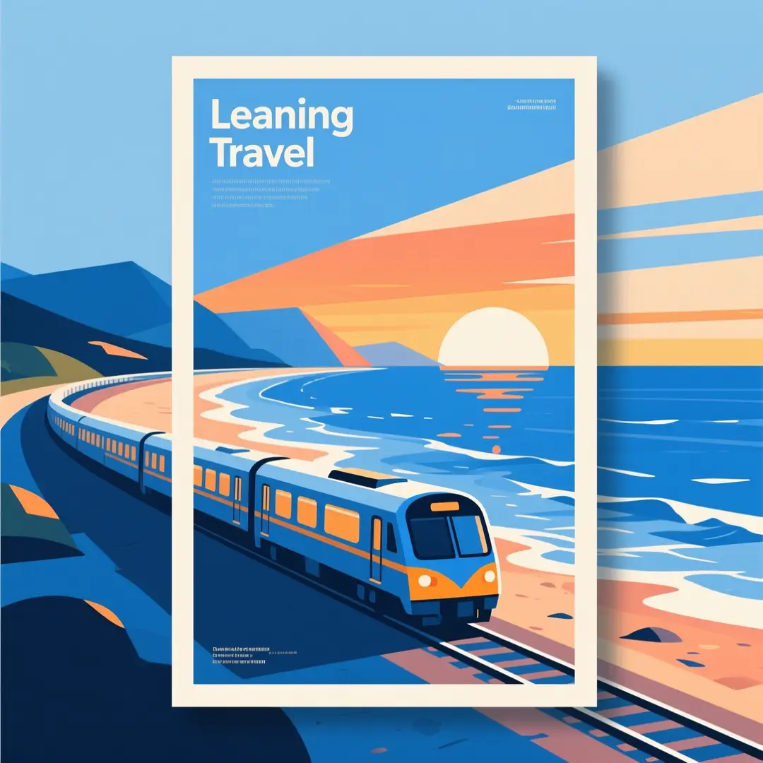 An illustration-leaning travel poster concept with clear composition and rich but controlled detail.