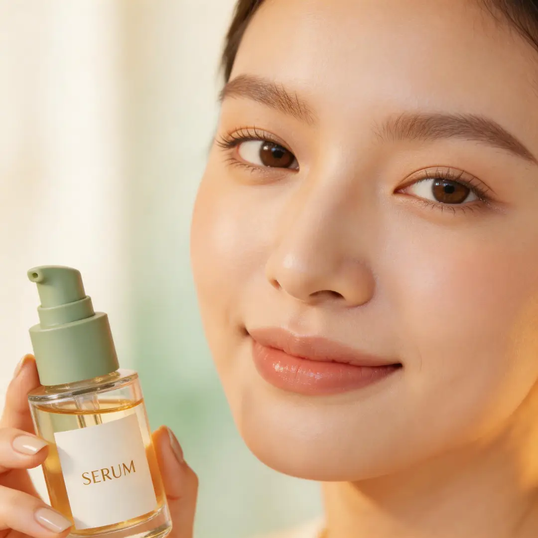 A beauty close-up campaign image with premium light, controlled detail, and a polished commercial finish.